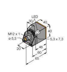 Ni50U-CK40 M12 connector