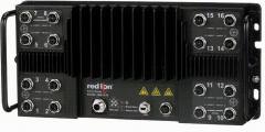 Red Lion N-Tron NT24k-16M12 IP67 Gigabit managed ethernet switch