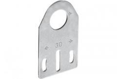 Sick BEF-WG-M18N (5320948) flat mounting bracket for M18 sensors, Stainless steel