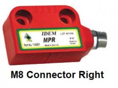 IDEM 114020 MPR M8 4pin '2NC' Connector Right Magnetic safety switch