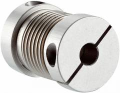 Sick KUP-0606-B (5312981) bellows shaft coupling, 6mm to 6mm