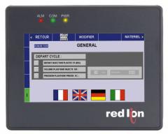 Red Lion G304K000 HMI operator interface