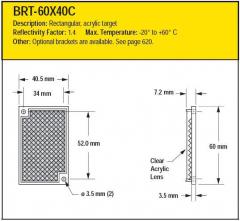 Banner BRT-60X40C reflector