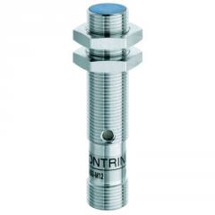 Contrinex DW-AS-524-M12 Inductive sensor M12 Brass, PNP NC, 6mm Quasi-flush, M12 4-pin plug