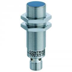Contrinex DW-AS-602-M18-002 inductive sensor M18 Brass, NPN NC, 5mm flush, M12 4-pin plug, 50mm