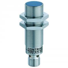 Contrinex DW-AS-603-M18-002 inductive sensor M18 Brass, PNP NO, 5mm flush, M12 4-pin plug, 50mm