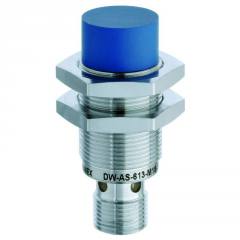 Contrinex DW-AS-612-M18-120 inductive sensor M18 Brass, NPN NC, 8mm non-flush, M12 4-pin plug, 35mm