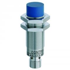 Contrinex DW-AS-612-M18-002 inductive sensor M18 Brass, NPN NC, 8mm non-flush, M12 4-pin plug, 50mm