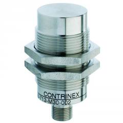Contrinex DW-AS-713-M30-002 inductive sensor M30 Stainless steel, PNP NO, 40mm non-flush, M12 4-pin plug, 64mm