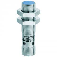 Contrinex DW-AS-503-M12-120 inductive sensor M12 Brass, PNP NO, 6mm Quasi-flush, M12 4-pin plug, 45mm