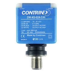 Contrinex DW-AS-62A-C44 Inductive sensor, PNP, 20mm Flush, M12 plug