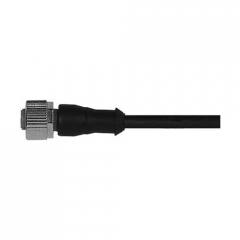 Contrinex sensor cable S12-3FVG-020 (623 000 302), M12 female, straight, 2.0m, PVC