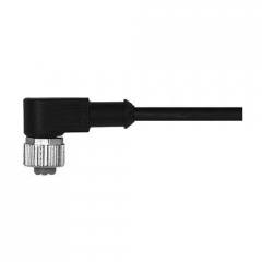 Contrinex sensor cable S12-4FVW-020 (623 000 031), M12 female, right angle, 2.0m, PVC