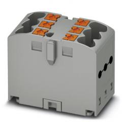 Phoenix Contact 3273264 PTFIX 6X2,5 GY distribution block, self-assembly, 6 points, grey (box of 10)