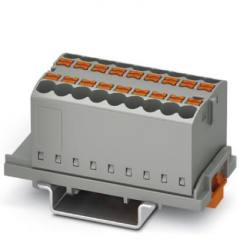 Phoenix Contact 3273044 PTFIX 18X2,5-NS35 GY distribution block, transverse on NS35 rail, 18 points, grey (box of 8)