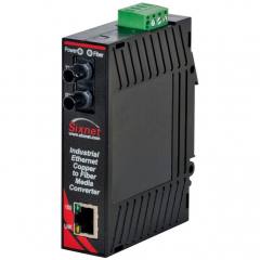 Red Lion Sixnet SL-2ES-3STL Unmanaged 2 Port Industrial Ethernet Singlemode fiber optic (60Km) Media Converter