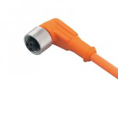 IFM E10865 M12 Connecting cable AC/DC, right-angle, 2m