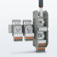 Phoenix Contact Pick-off terminals for bolt terminal blocks with Push-in connection