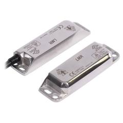 IDEM 133016 LMR, M12 plug '2NC 1NO' Stainless steel Magnetic safety switch