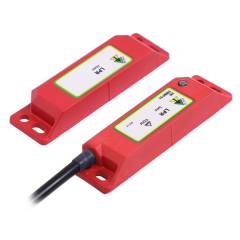 IDEM 110105 LPR with LED Red, 2M '2NC' Plastic Magnetic safety switch