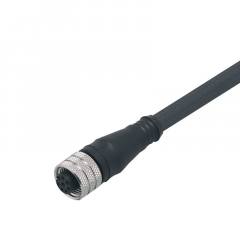 IFM E80021 ADOGH080MSS0002K08 M12, straight, 8 wire, 2m, PUR screened cable