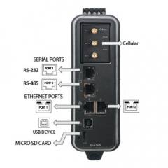 Red Lion DA50N0B1E0000000 FlexEdge Networking gateway, mixed serial, 4G cellular for EMEA