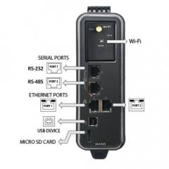 Red Lion DA50N0B4B0000000 FlexEdge Networking gateway, mixed serial, Wi-fi