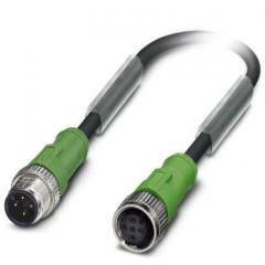 Phoenix Contact 1697001/PVC/5.000 SAC-4P-M12MS-M12FS/PVC/5.000 jumper cable, M12 4-pin male straight to M12 4-pin straight female