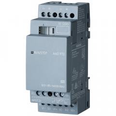 Siemens 6ED1055-1MD00-0BA2 LOGO! AM2 RTD expansion module, PS: 12/24 V DC, 2AI, Pt100/1000