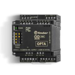 Finder 8A.88.9.024.1600 OPTA SSR expansion module, 16 digital/analog (0-10V) inputs, 8 SSR (3A) outputs