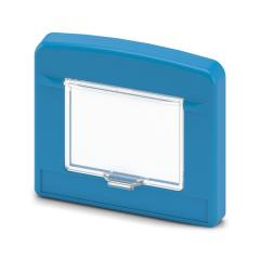 Phoenix Contact 1524478 MCS-78X64-C-S-5015 housing frame, hinged cover, 78 x 64mm, blue (10 pack)