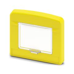 Phoenix Contact 1524419 MCS-78X64-C-S-1018 housing frame, hinged cover, 78 x 64mm, yellow (10 pack)