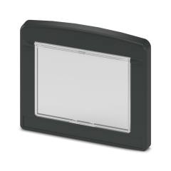 Phoenix Contact 1524432 MCS-112X90-C-L-9005 housing frame, latching cover, 112 x 90mm, black (10 pack)