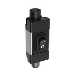 Banner WLS28PBQ (84588) Rocker switch for WLS task lights, M12 male & female connectors