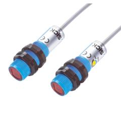 Sick VSE180-2P41137 (6037499) Through-beam 28m, PNP, Light+Dark, Cable 2m, axial