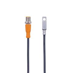 IFM Electronic TS1989 TS-100KLK.../US PT100 Temperature sensor, bolt-on 10 x 10 x 42mm, M12 pigtail 1m, PUR