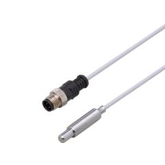 IFM Electronic TS2056 TS-200KCID10-.../US/ PT100 Temperature sensor, clamp adapter  10mm, M12 pigtail 2m, PTFE