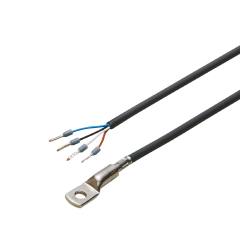IFM Electronic TS2239 TS-200-KL /US PT100 Temperature sensor, bolt-on 12,5 x 8,7 x 49.5mm, Cable 2m, PUR