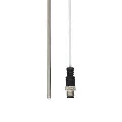 IFM Electronic TS2454 TS-200KLKD06 .../US PT100 Temperature sensor, clamp adapter  6mm, M12 pigtail 2m, PTFE