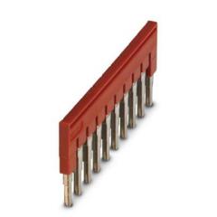 Phoenix Contact 3030271 FBS 10-6 Terminal block plug-in bridge red (5 pack)