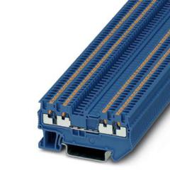 Phoenix Contact Terminal block push-in blue 3208208 PT 1,5/S-QUATTRO BU (10 pack)