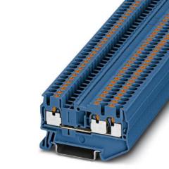 Phoenix Contact 3209552 PT 2,5-TWIN BU Terminal block push-in blue (10 pack)