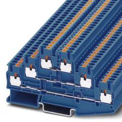 Phoenix Contact 3210509 PT 2,5-3L BU Terminal block push-in 3-level blue (10 pack)