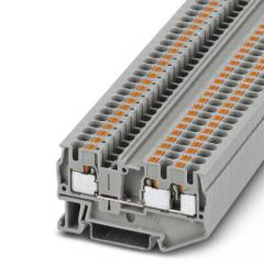 Phoenix Contact 3211771 PT 4-TWIN Terminal block push-in gray (10 pack)