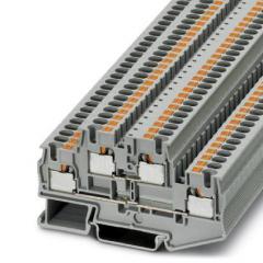 Phoenix Contact 3211786 PTTB 4 Terminal block push-in 2-level gray (10 pack)