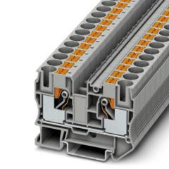 Phoenix Contact 3212120 PT 10 Terminal block push-in gray (10 pack)