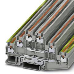 Phoenix Contact Terminal block push-in 3-level 3213768 PT 1,5/S-PE/L/L (10 pack)