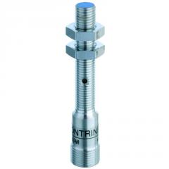 Contrinex DW-AS-521-M8 inductive sensor M8, NPN NO, 4mm flush, M12 4-pin plug, 66mm