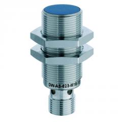 Contrinex DW-AS-621-M18-120 inductive sensor M18 Brass, NPN NO, 8mm flush, M12 4-pin plug, 49mm