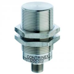 Contrinex DW-AS-701-M30-002 inductive sensor M30 Stainless steel, NPN NO, 20mm flush, M12 4-pin plug, 64mm